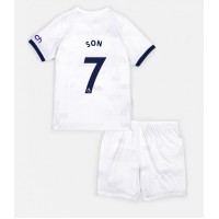 Dětský Fotbalový dres Tottenham Hotspur Son Heung-min #7 2023-24 Domácí Krátký Rukáv (+ trenýrky)